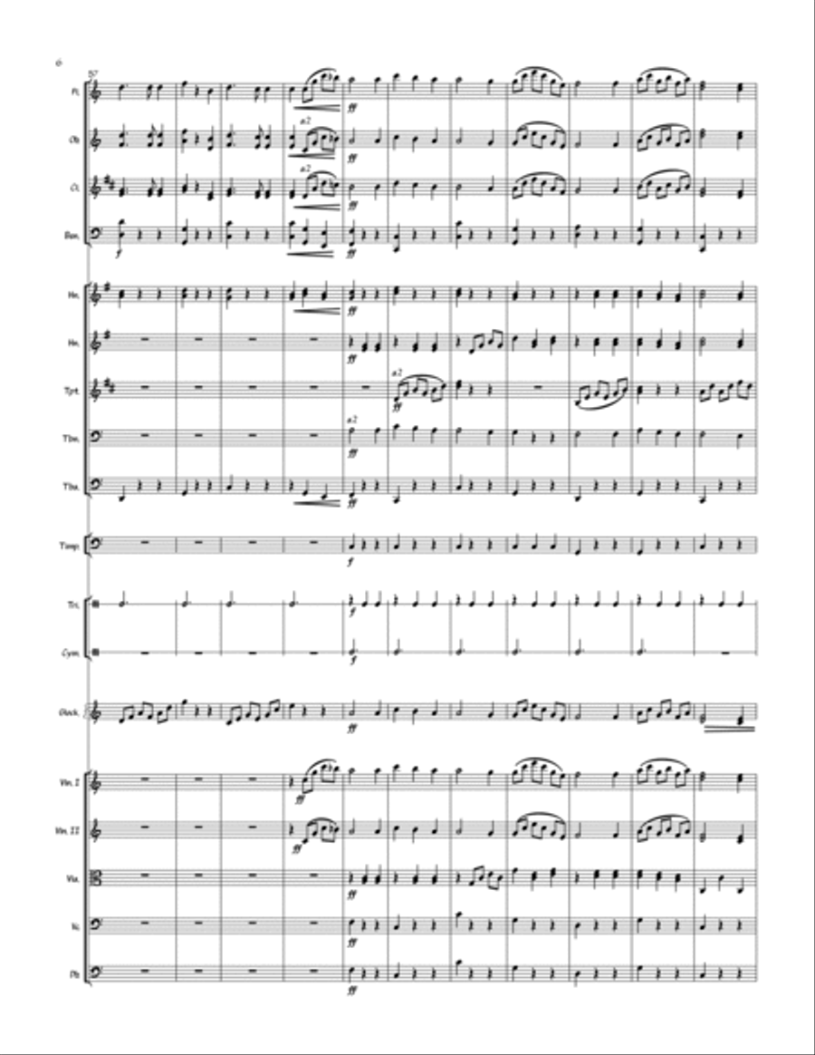 Sinterklaaswaltz (full orchestra)2 Full Orchestra scores gallery preview page 6