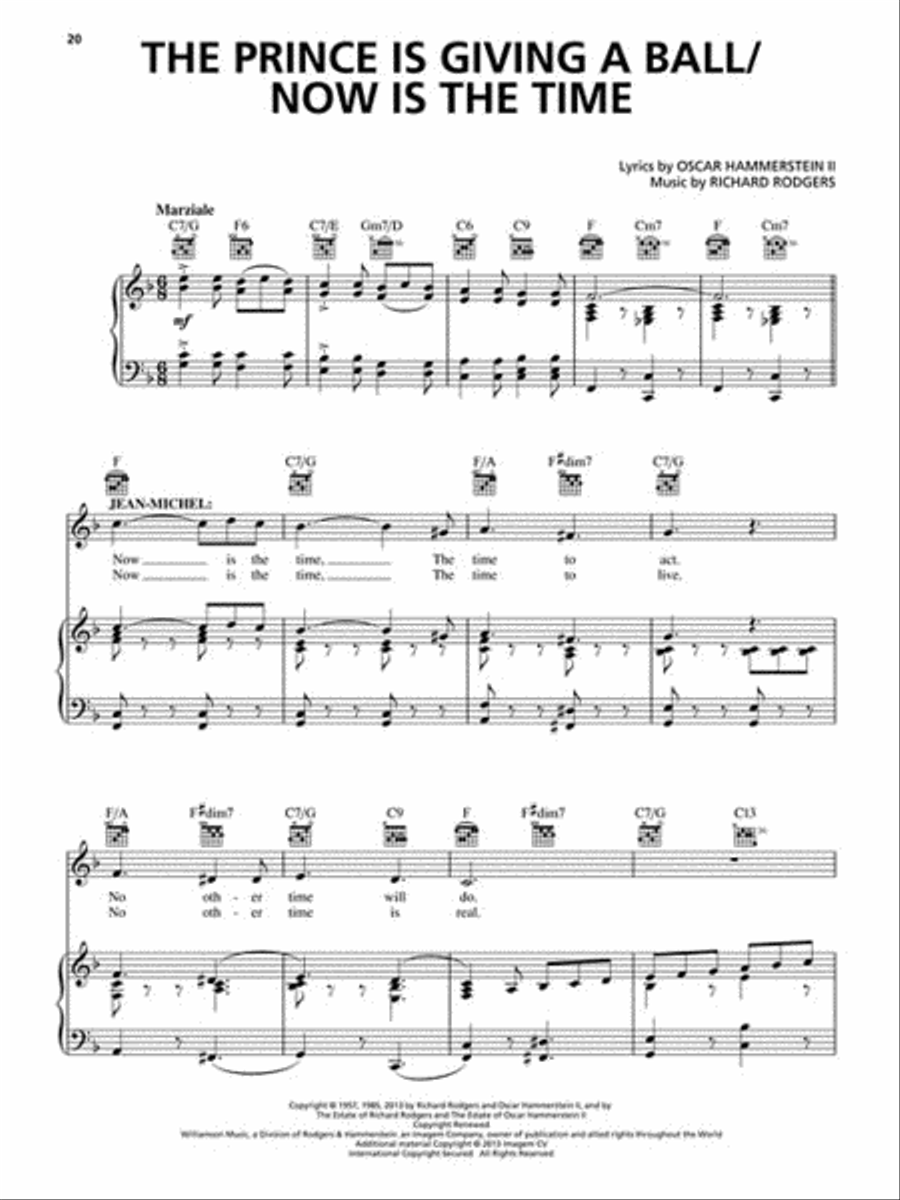 Rodgers & Hammerstein's Cinderella on Broadway Piano, Vocal scores gallery preview page 4