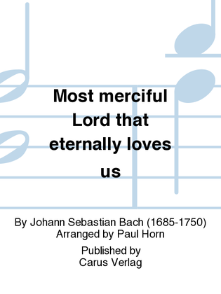 Most merciful Lord that eternally loves us (Barmherziges Herze der ewigen Liebe)