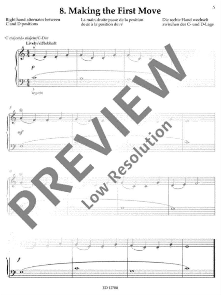 Starting Out Starting Out Piano Solo scores gallery preview page 8