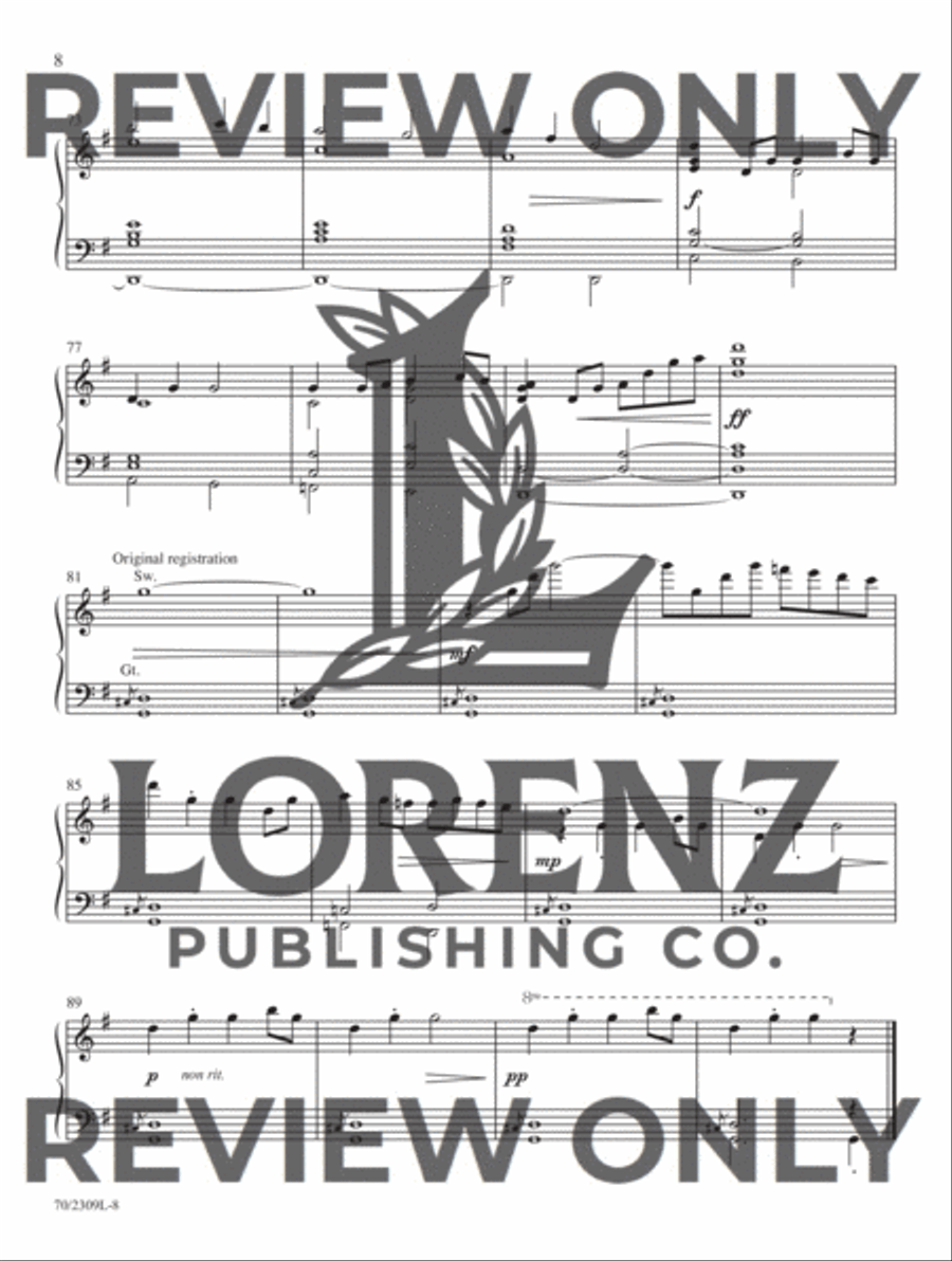 He Is Born Organ Solo scores gallery preview page 7