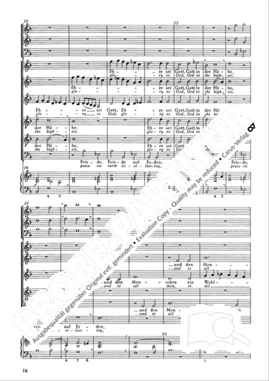 Christmas History (Weihnachts-Historie, SWV 435) Score scores gallery preview page 17