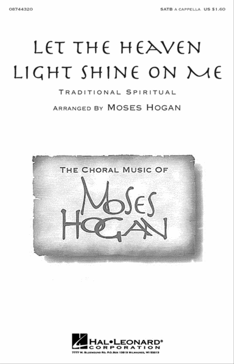 Let the Heaven Light Shine on Me 4-Part scores gallery preview page 1