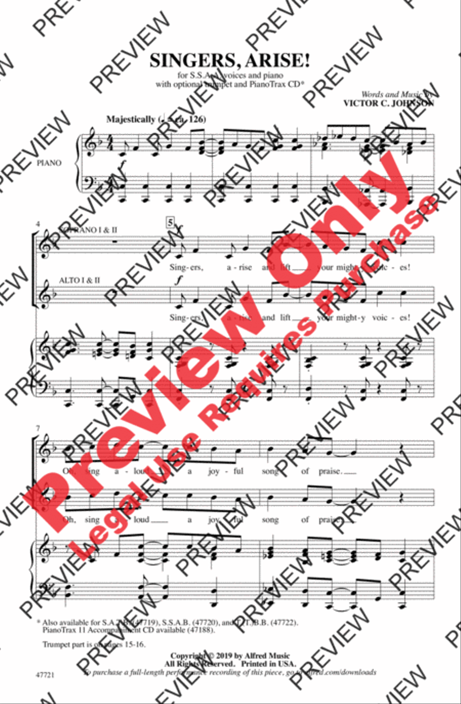 Singers, Arise! Women's Choir scores gallery preview page 2