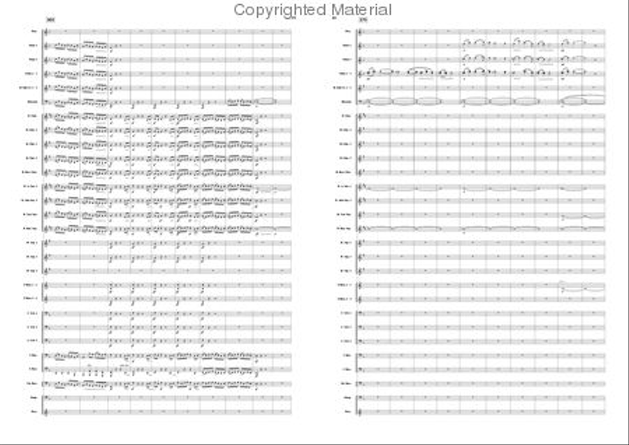 The Bartered Bride Concert Band scores gallery preview page 20