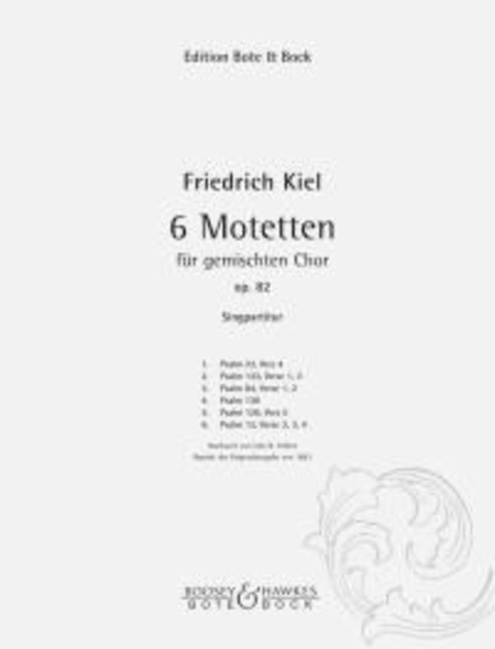 Six Motets op. 82