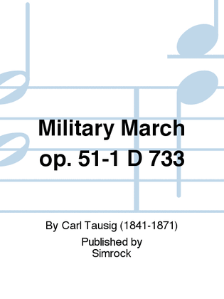 Military March op. 51-1 D 733