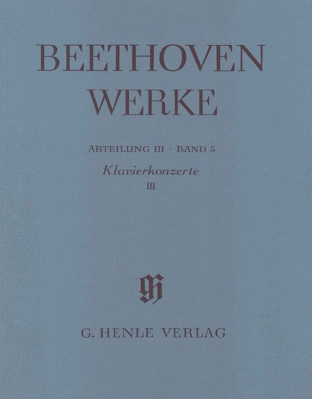 Piano Concertos Iiiseries Iii Volume 5