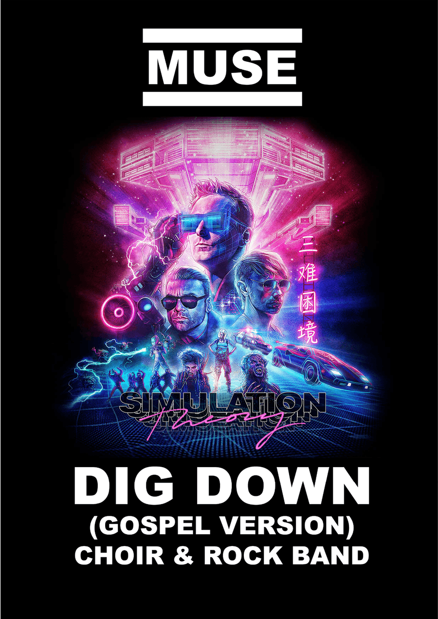Dig Down (gospel Version) Choir scores gallery preview page 1