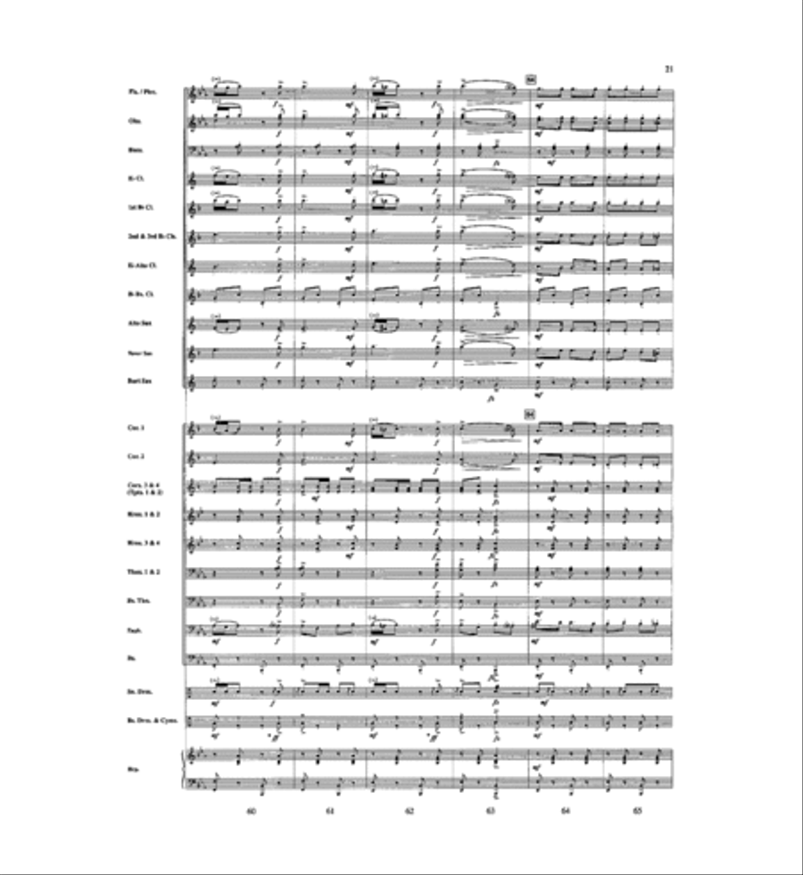 El Capitan Concert Band scores gallery preview page 11