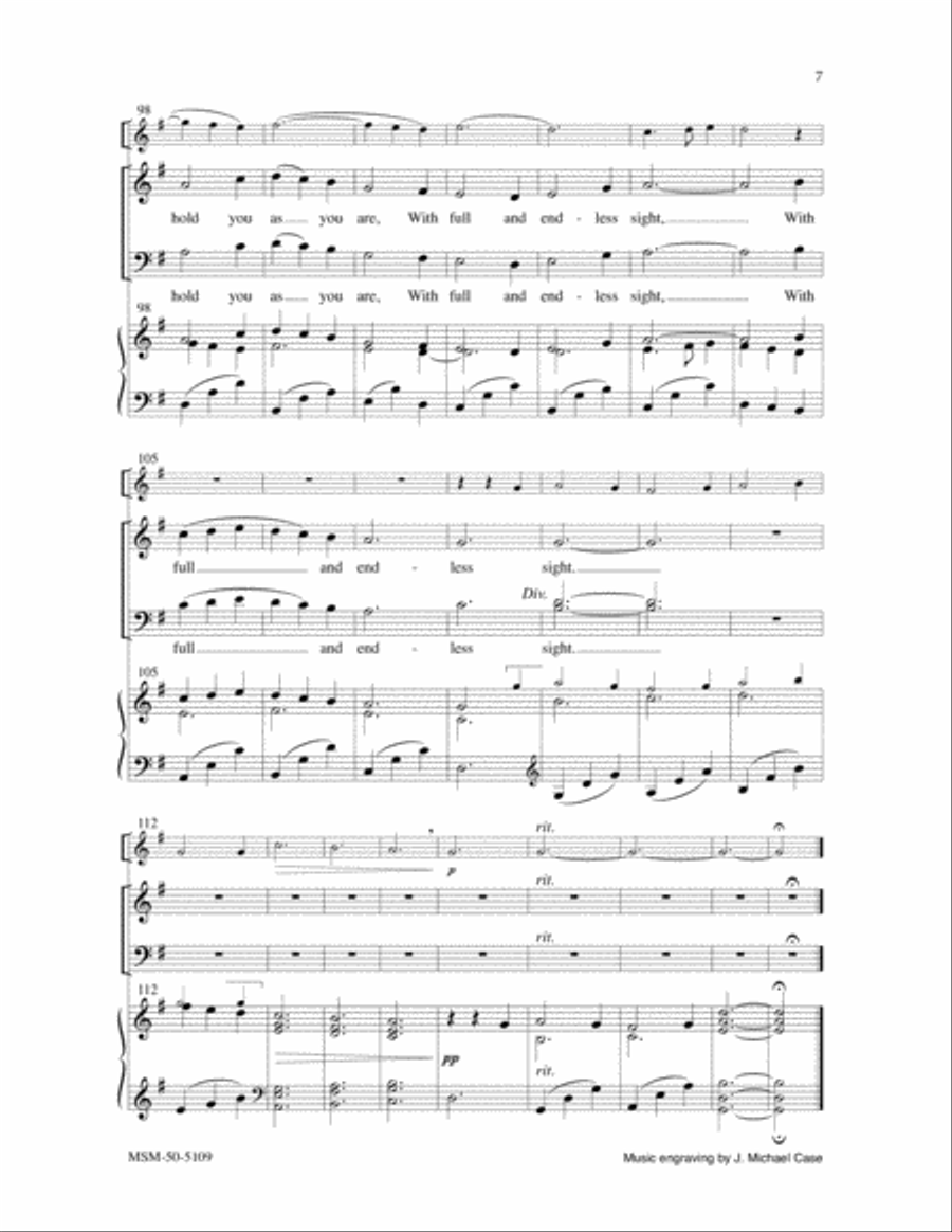 We Walk by Faith and Not by Sight 2-Part scores gallery preview page 5