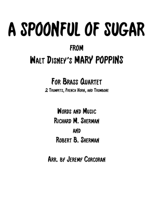 A Spoonful Of Sugar