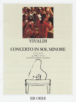Book cover for Concerto in G Minor L'estate (Summer) from The Four Seasons RV315, Op.8 No.2