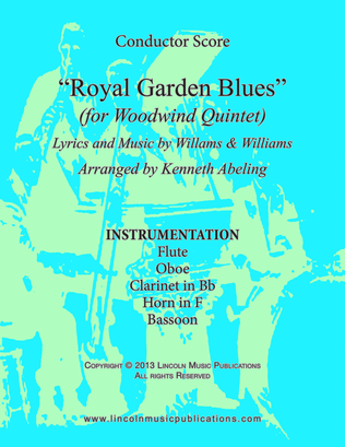 Royal Garden Blues (for Woodwind Quintet)