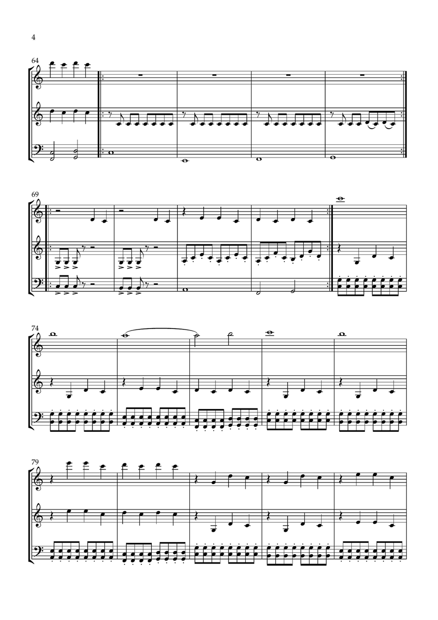 First Date String Trio scores gallery preview page 4