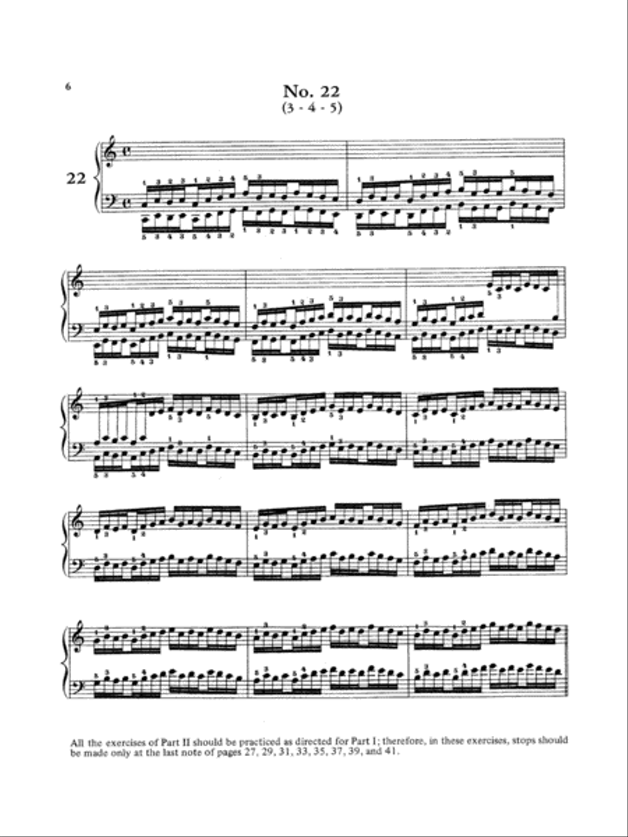 Hanon: The Virtuoso Pianist (Volume II) Piano Solo scores gallery preview page 1