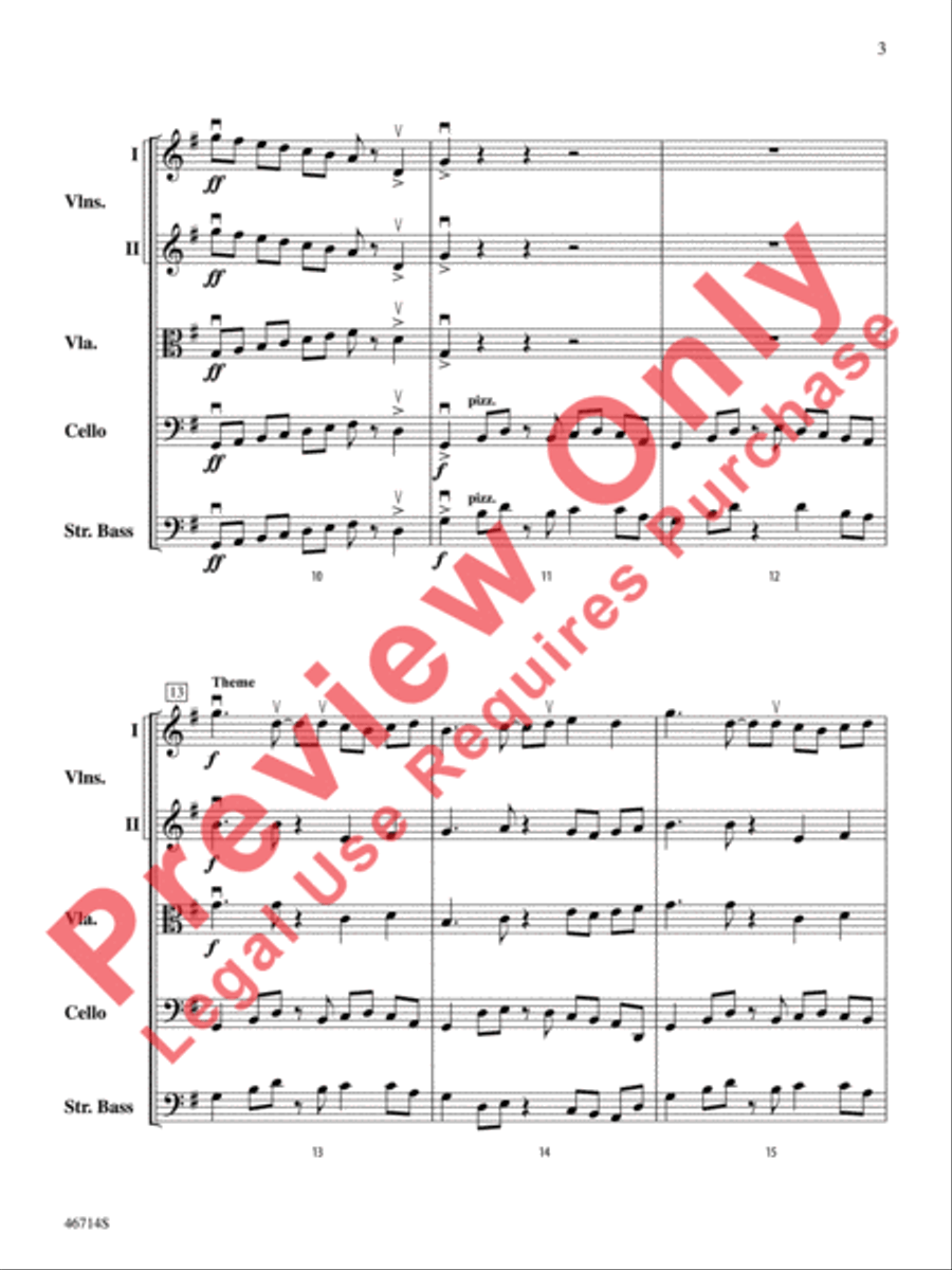 Yumiweeus String Orchestra scores gallery preview page 4