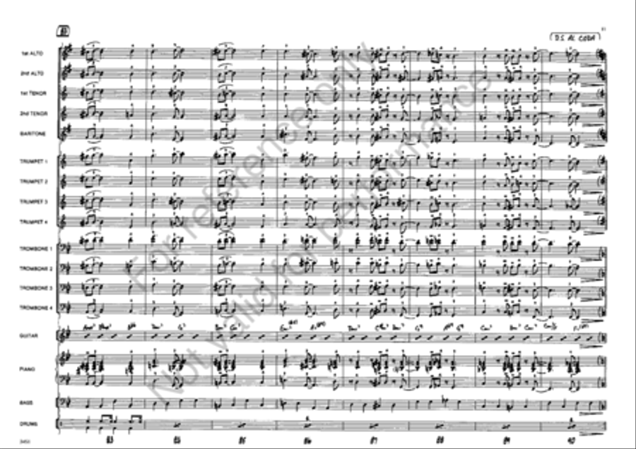 Mixing it Up Jazz Ensemble scores gallery preview page 12