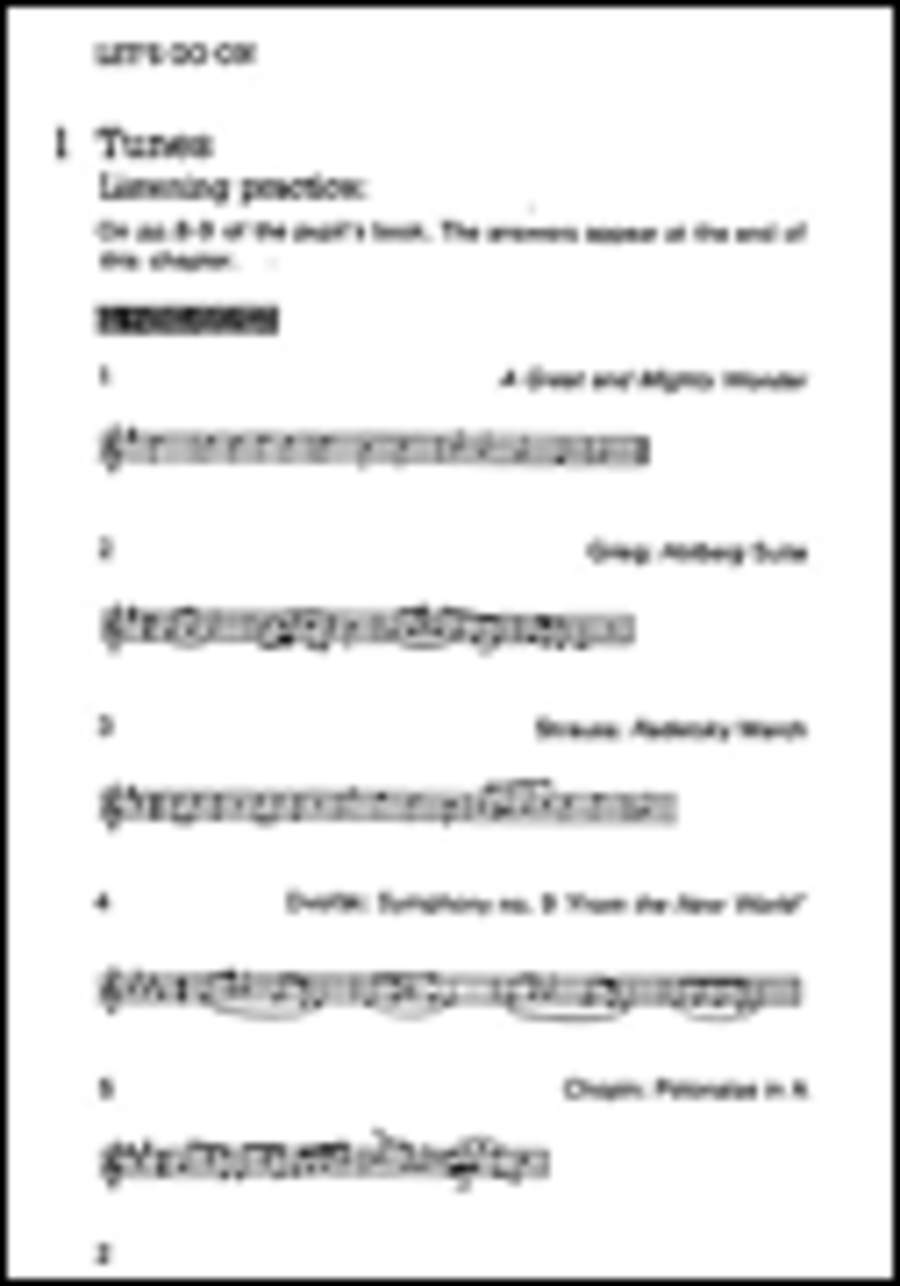LetAEs Make Music: GCSE Projects Answer Book for Books 2, 3 and 4