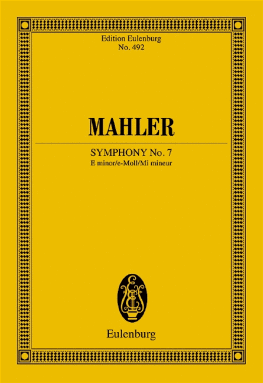 Symphony No. 7 in E Minor Orchestra scores gallery preview page 1