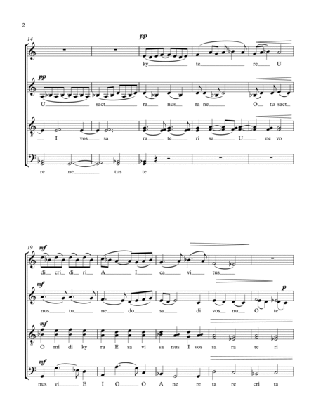Epitaph (SATB Choir)