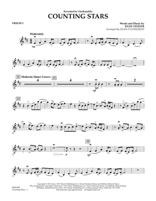 Counting Stars - Violin 1