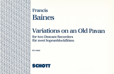 Variations 2 Recorders/piano