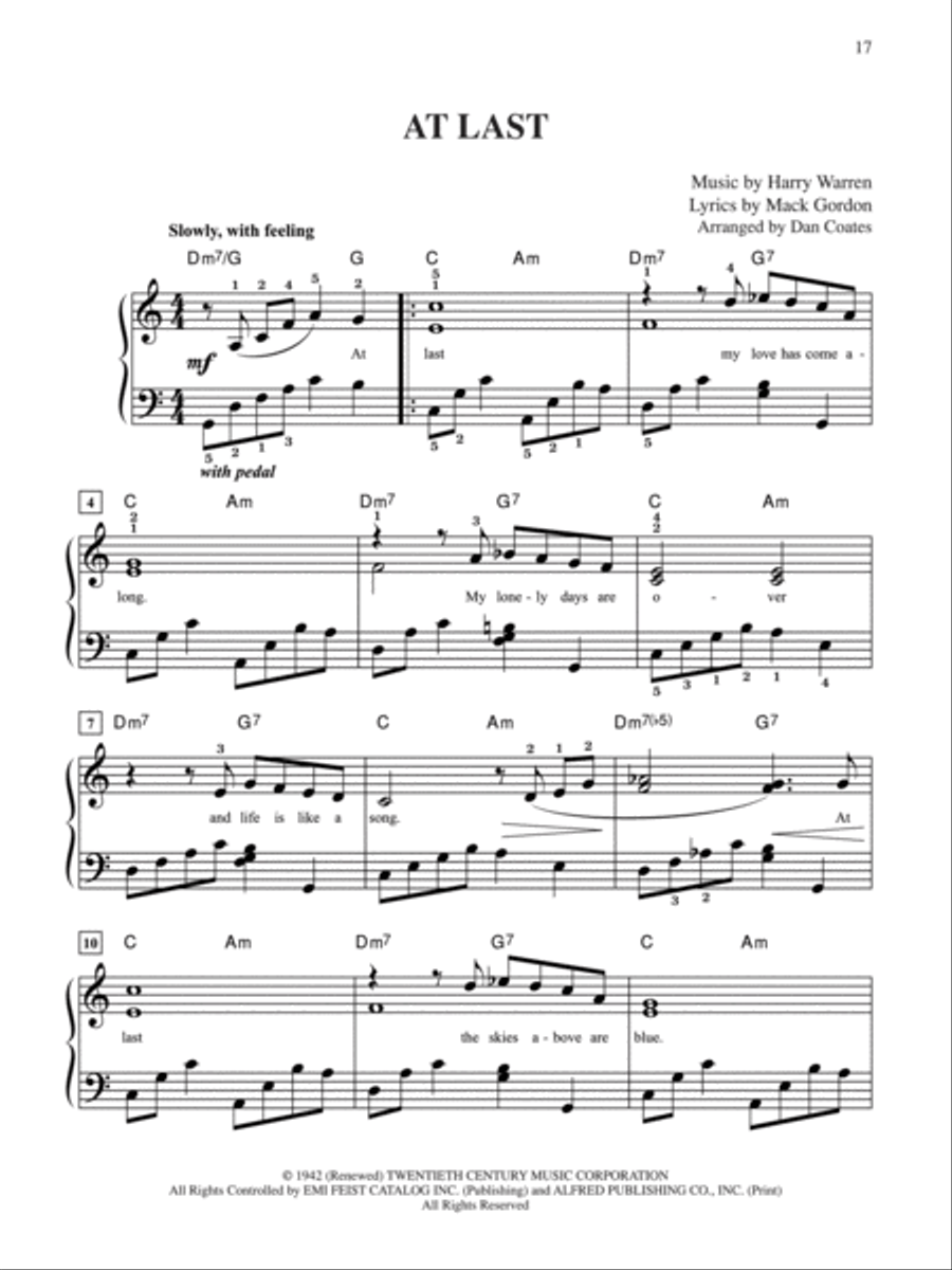 Top 50 Romantic Hits Top 50 Romantic Hits Easy Piano scores gallery preview page 2