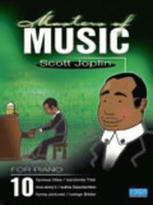 Book cover for Masters Of Music - Scott Joplin