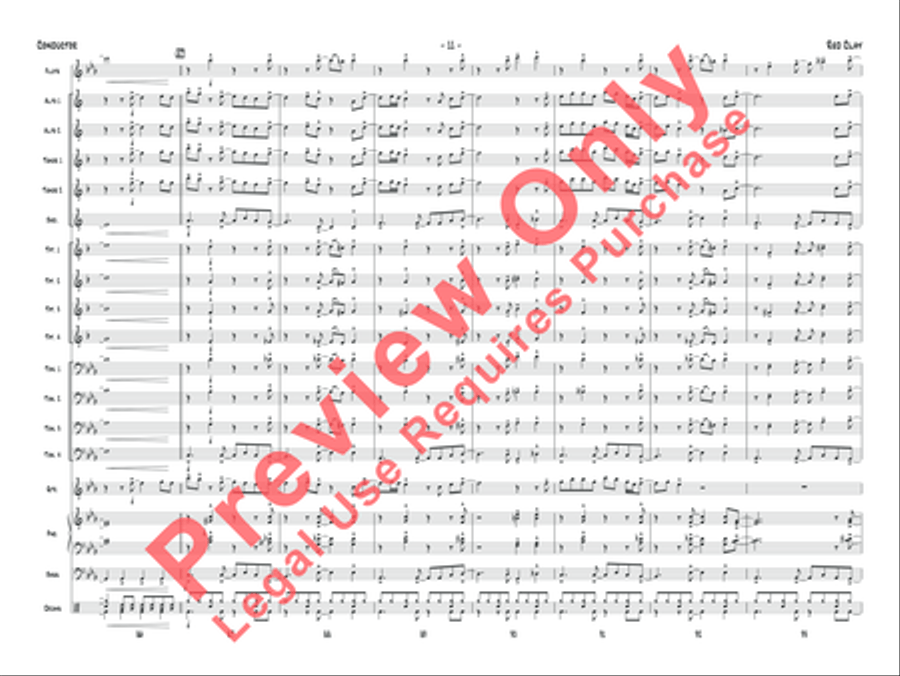 Red Clay Jazz Ensemble scores gallery preview page 28