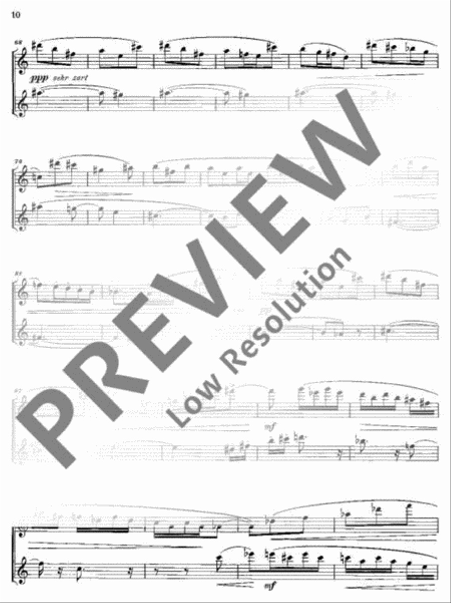 Concert piece Alto Saxophone scores gallery preview page 11