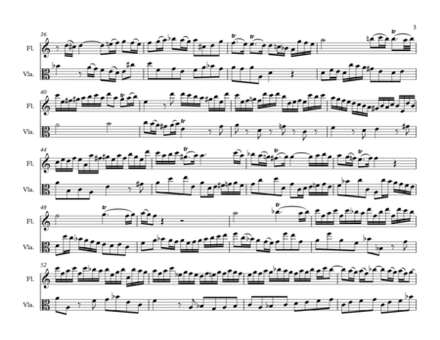 Allegro, HWV 578 for Flute & Viola Duet image number null