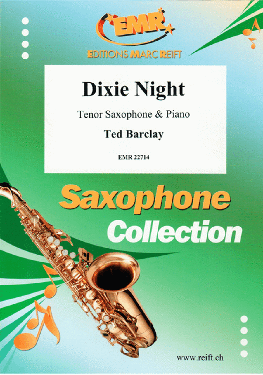 Dixie Night Tenor Saxophone scores gallery preview page 1