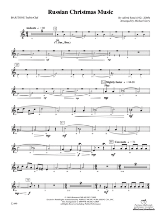 Russian Christmas Music: (wp) Baritone T.C.