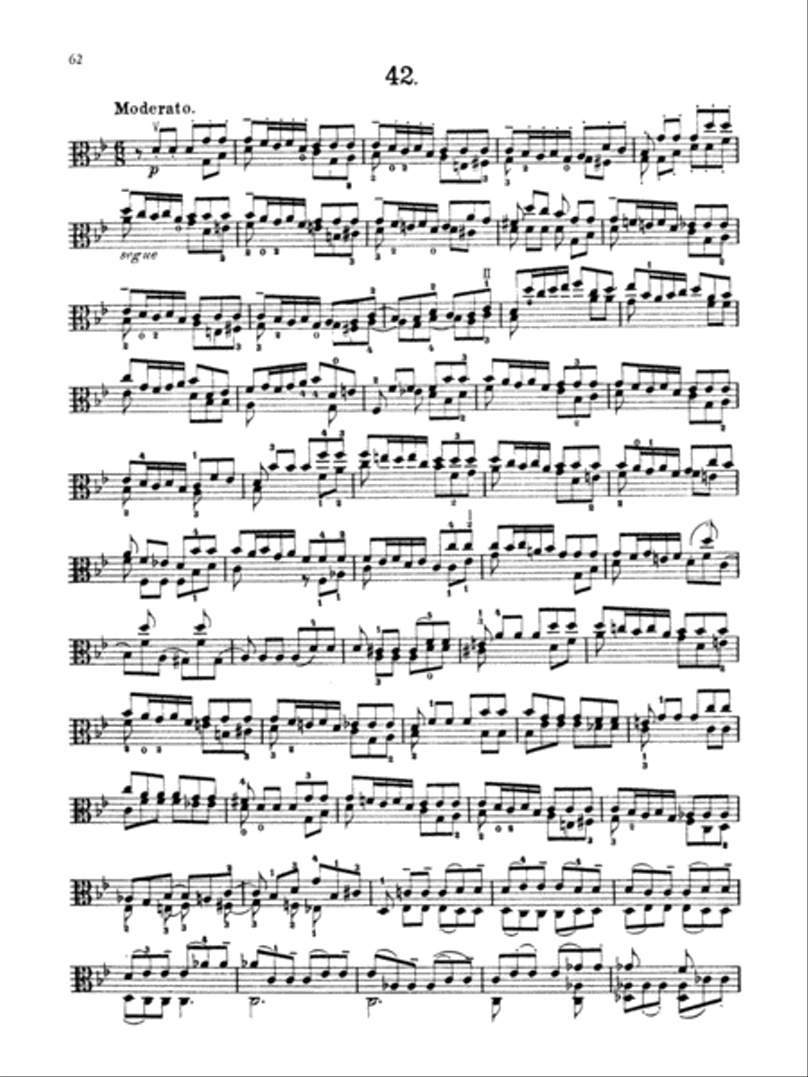 Kreutzer: Forty-two Studies Part scores gallery preview page 1
