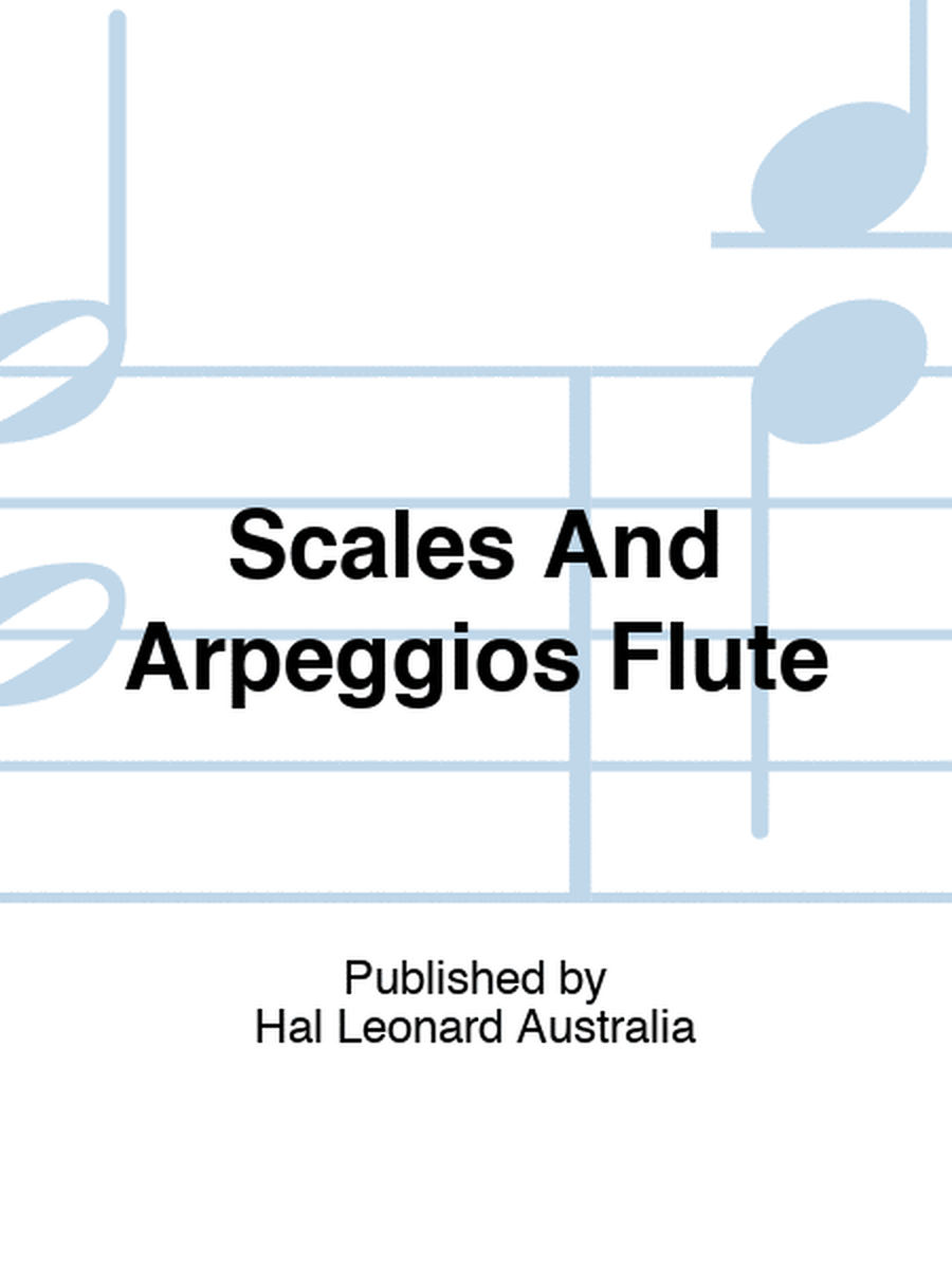 Scales And Arpeggios Flute
