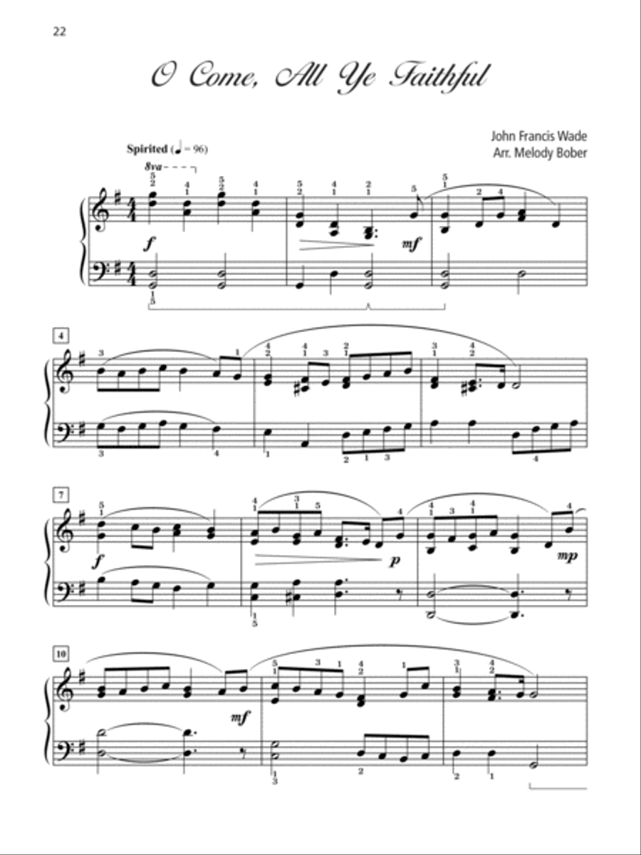 Grand Solos for Christmas 4-6 (Value Pack) Piano Method scores gallery preview page 5