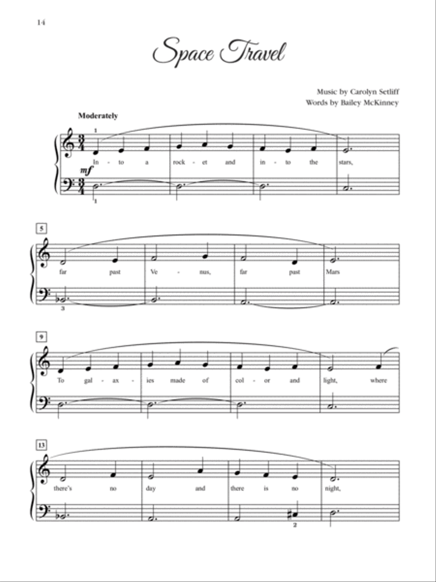 Signature Solos, Book 1 Easy Piano scores gallery preview page 3