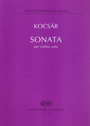 Sonata per violino solo (1961-1991)