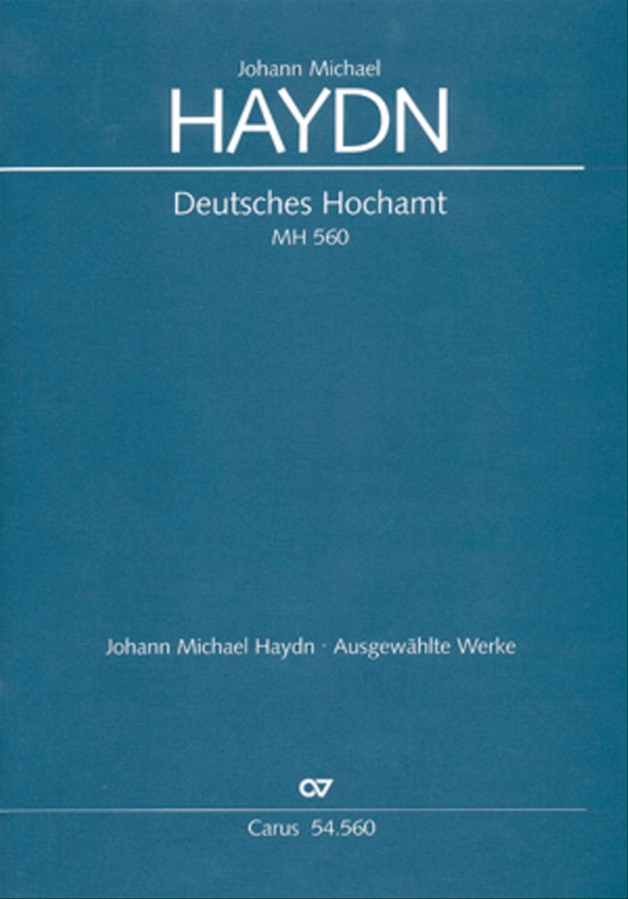 Deutsches Hochamt 4-Part scores gallery preview page 1