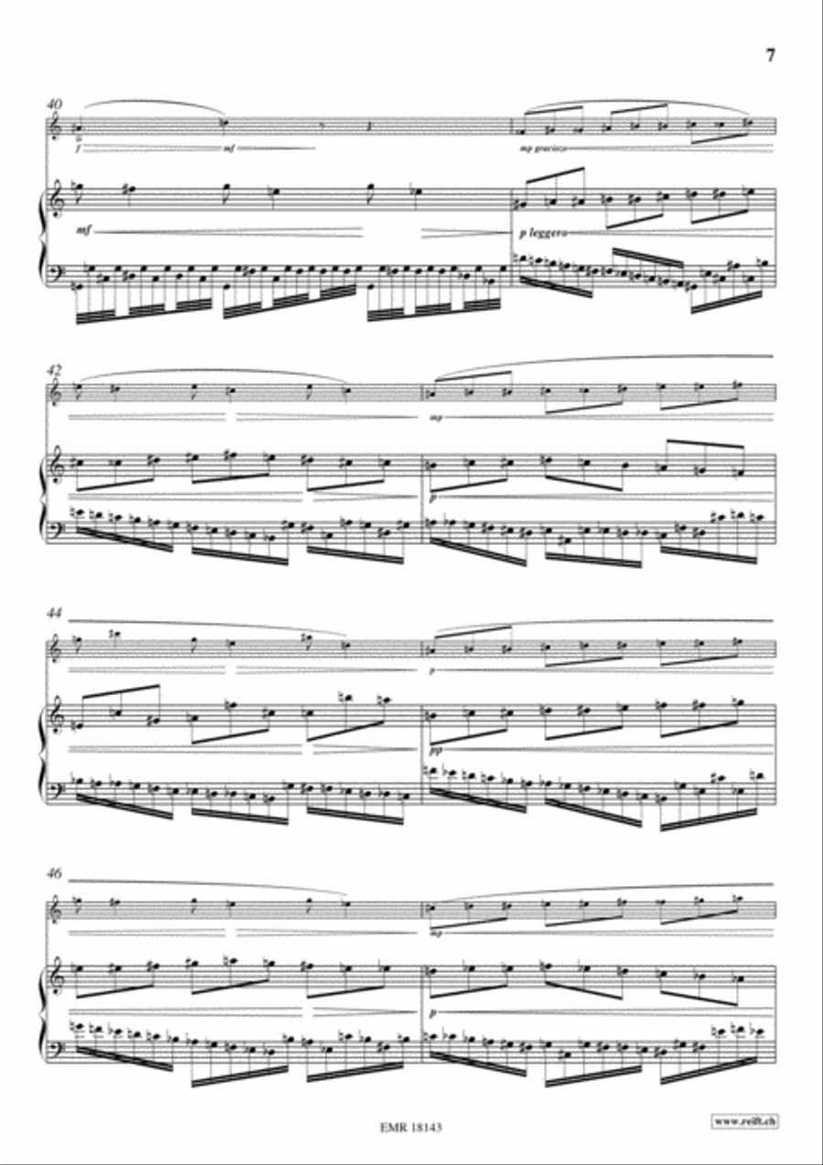 Sonate Pastorale English Horn scores gallery preview page 7