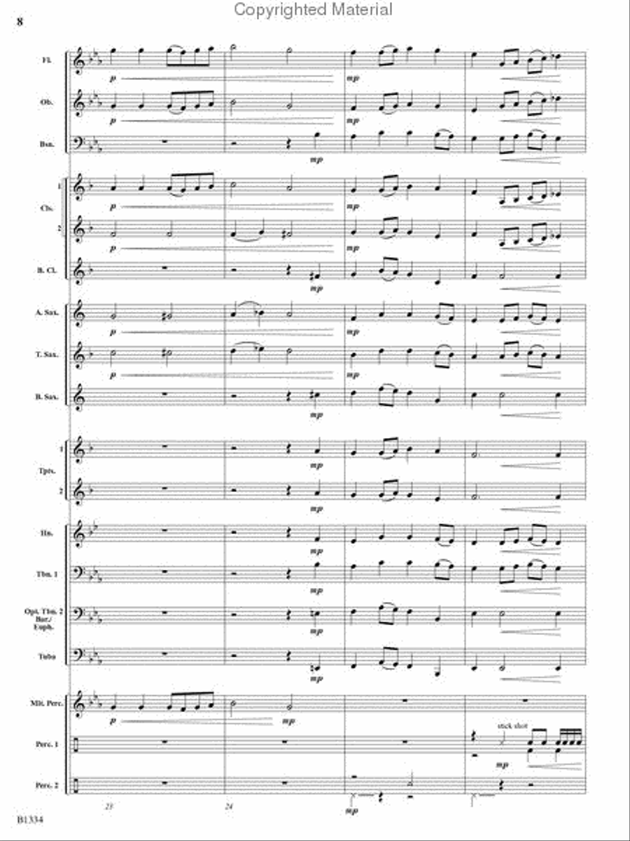 At the River Concert Band scores gallery preview page 7