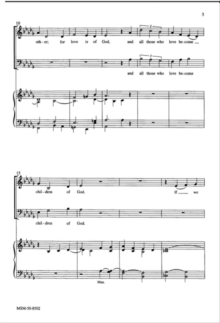 Let Us Love One Another 2-Part scores gallery preview page 2