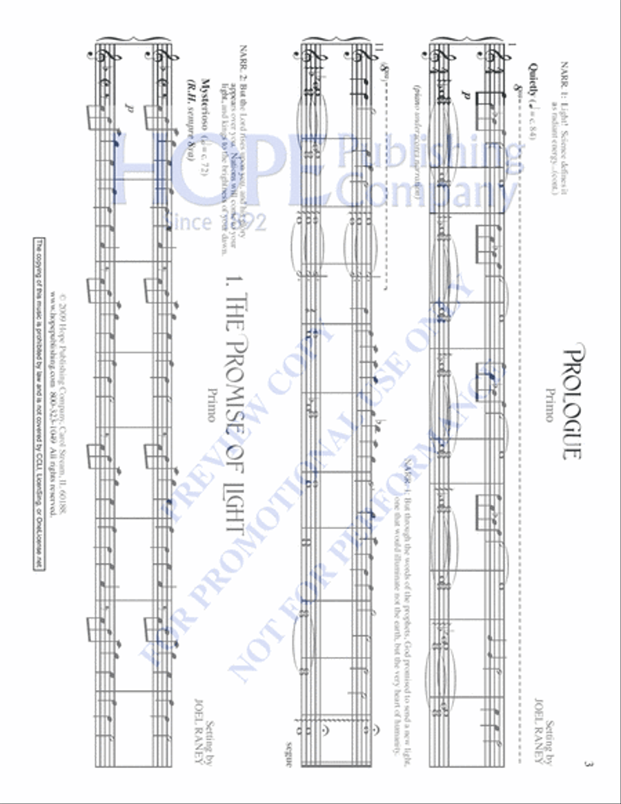 The Promise of Light The Promise of Light Choir scores gallery preview page 4