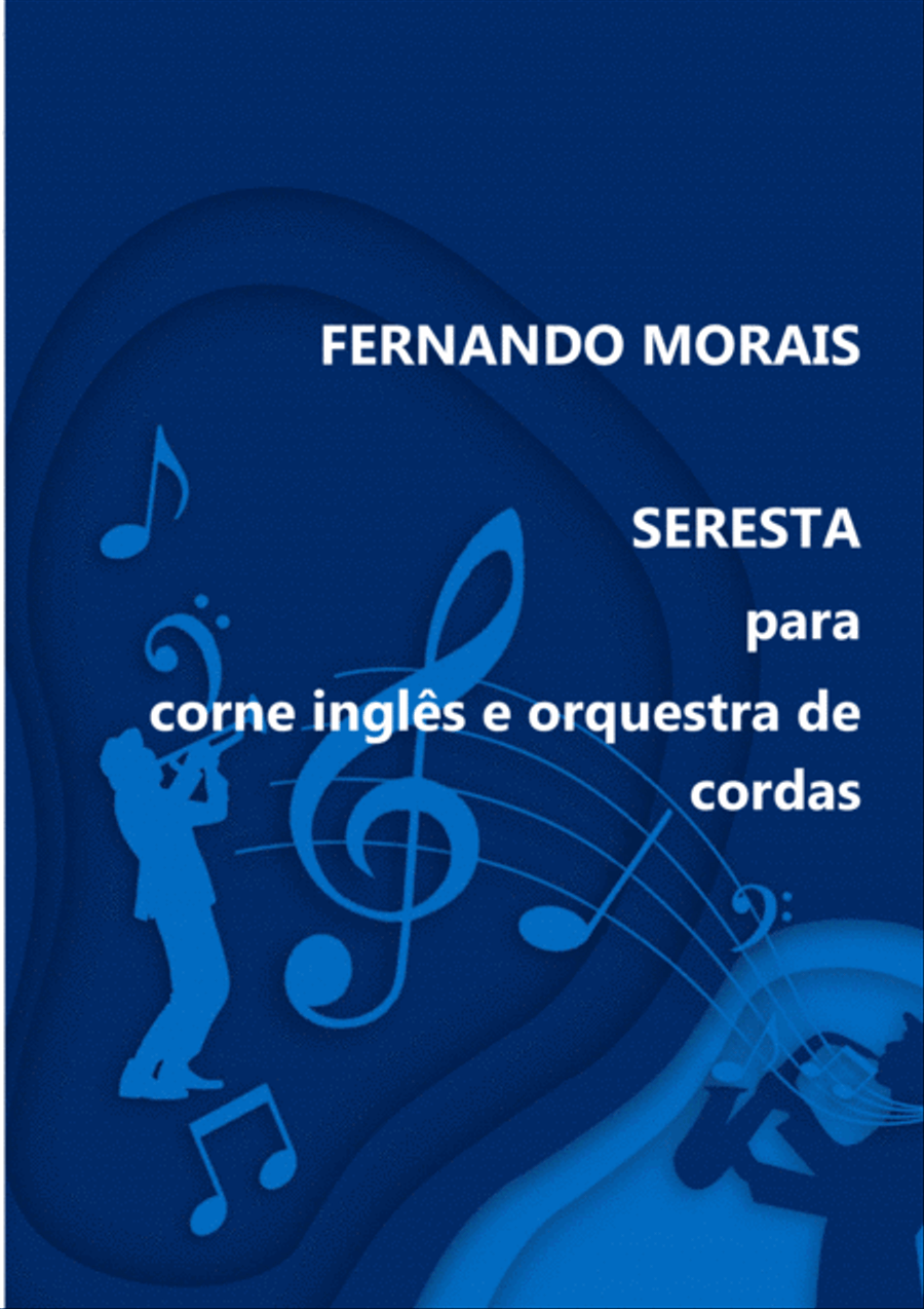 SERESTA PARA CORNE INGLÊS E ORQUESTRA DE CORDAS Small Ensemble scores gallery preview page 1