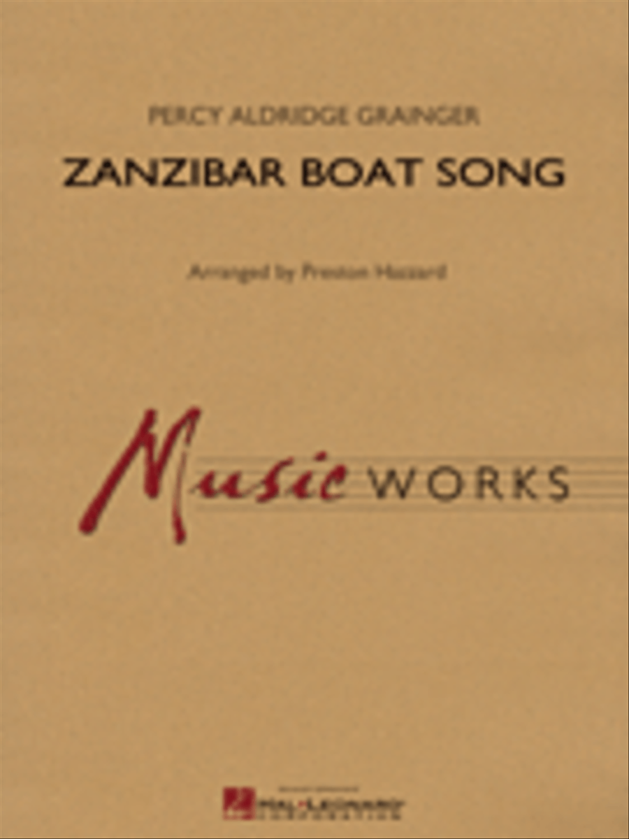Zanzibar Boat Song Concert Band scores gallery preview page 1