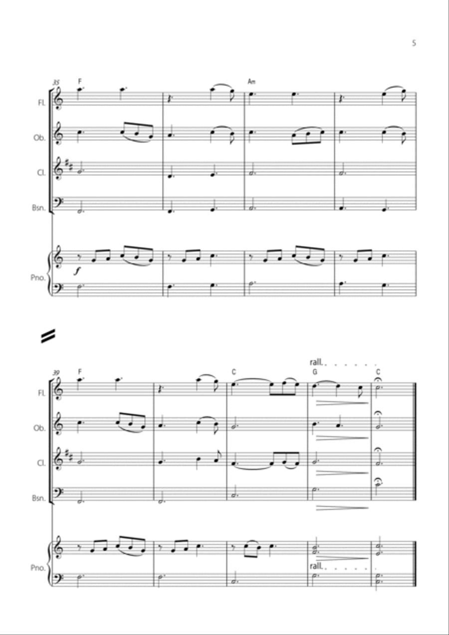 Hallelujah Chamber Music scores gallery preview page 5