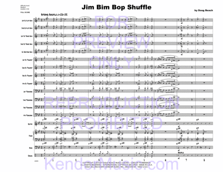Jim Bim Bop Shuffle (Full Score)