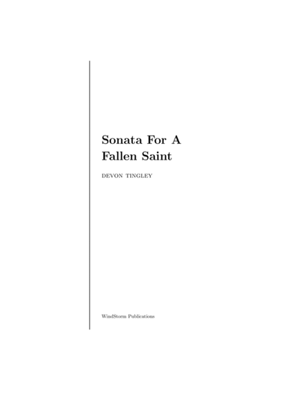 Sonata for a Fallen Saint image number null
