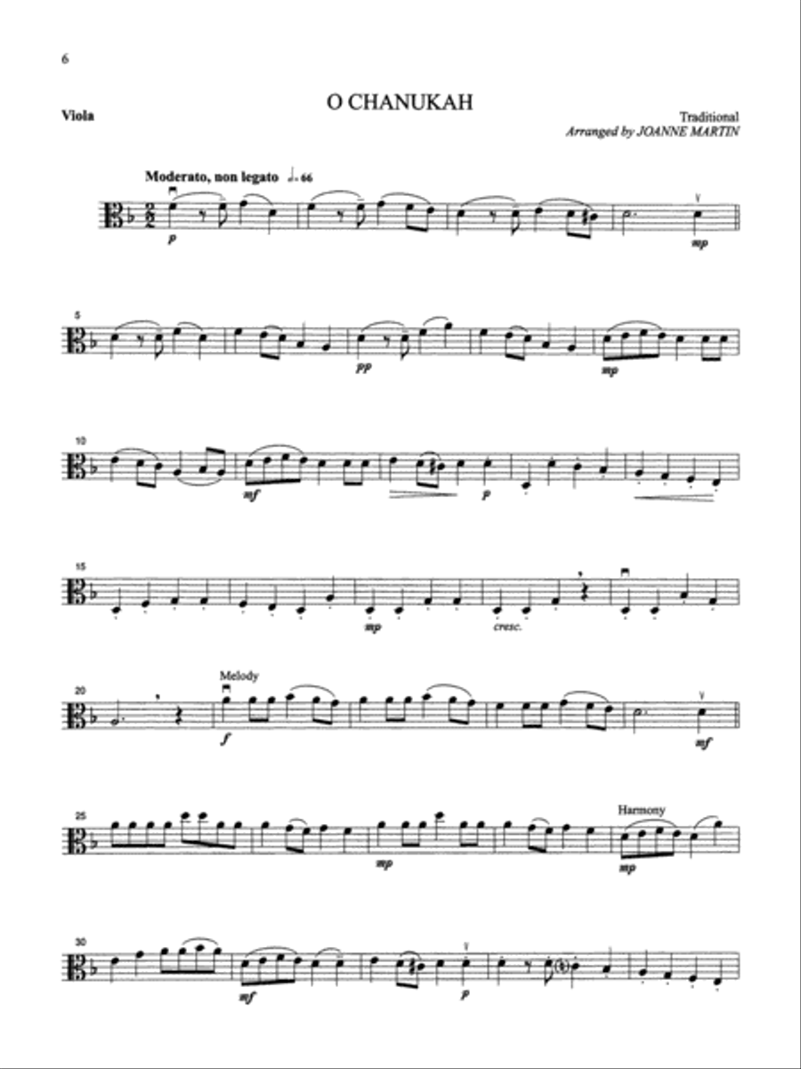 More Festive Strings for String Quartet or String Orchestra String Quartet scores gallery preview page 10